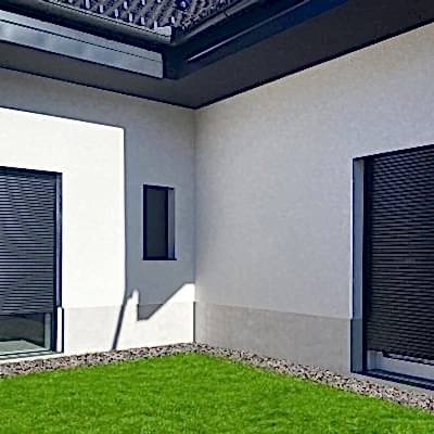 Gizli Panjur 9 Pencere panjuru Bakı