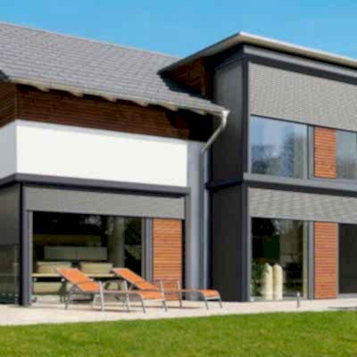 Villa, yazlık dayanıklı panjur
