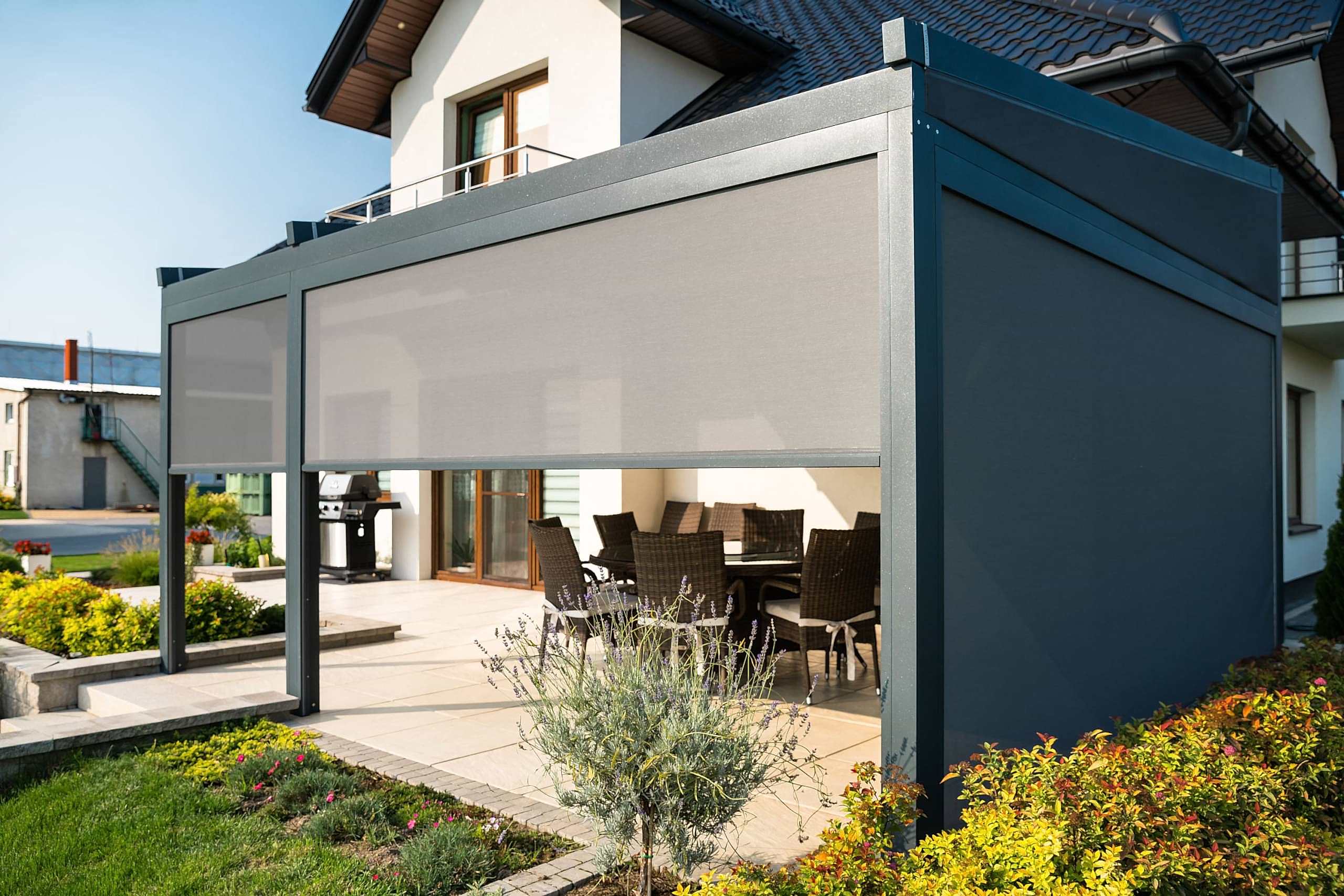 Şile Zip Perde 1 Şile zip perde pergola uygulama