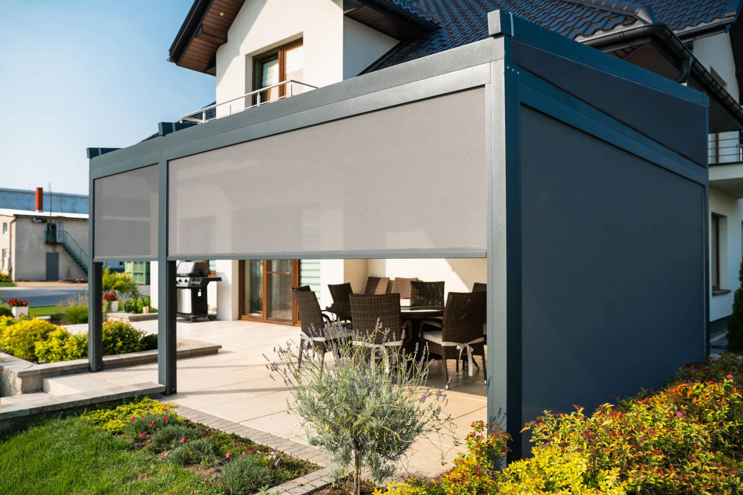 Bakı Zip Perde 5 Pergola zip perde